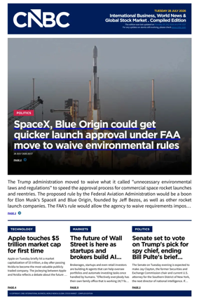 Cover of CNBC