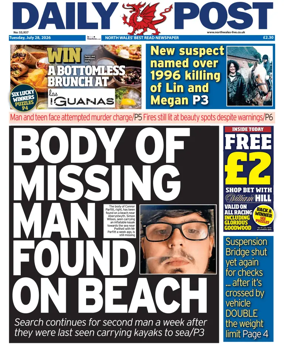 Cover of Daily Post (North Wales)