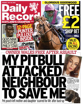 Cover of Daily Record