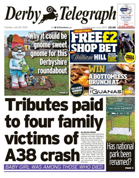 Cover of Derby Telegraph