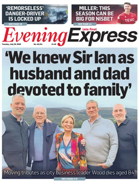 Cover of Evening Express