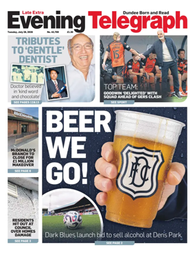Cover of Evening Telegraph (First Edition)
