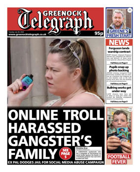 Cover of Greenock Telegraph