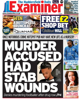 Cover of Huddersfield Daily Examiner