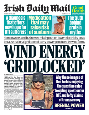 Cover of Irish Daily Mail