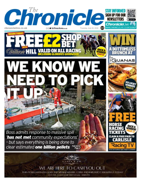 Cover of The Chronicle (South Tyneside and Durham)