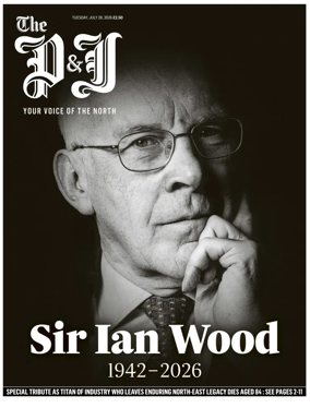 Cover of The Press and Journal (Aberdeen and Aberdeenshire)