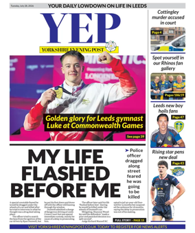 Cover of Yorkshire Evening Post