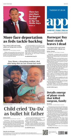 Cover of Asbury Park Press