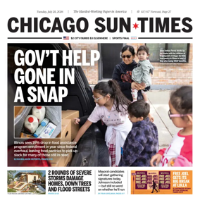 Cover of Chicago Sun-Times