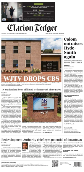 Cover of Clarion Ledger