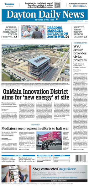 Cover of Dayton Daily News