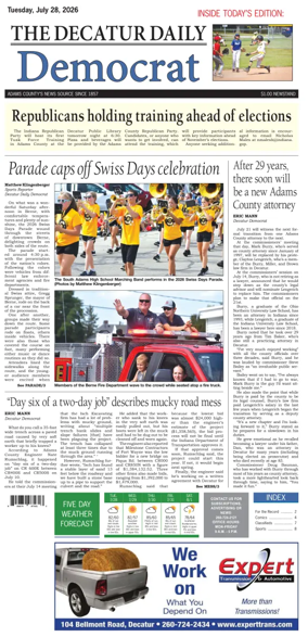 Cover of The Decatur Daily Democrat