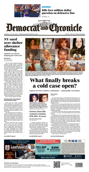 Cover of Democrat and Chronicle