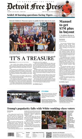 Cover of Detroit Free Press