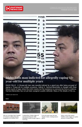 Cover of East Idaho News