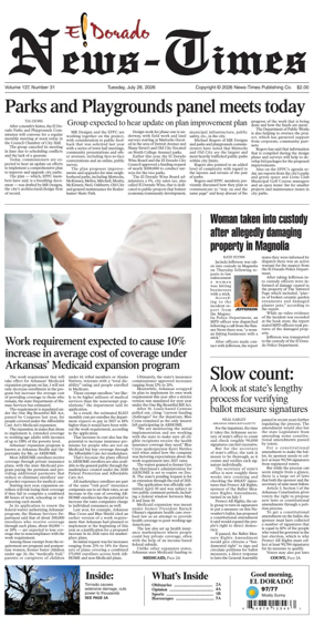 Cover of El Dorado News-Times (VCID - Camden News)
