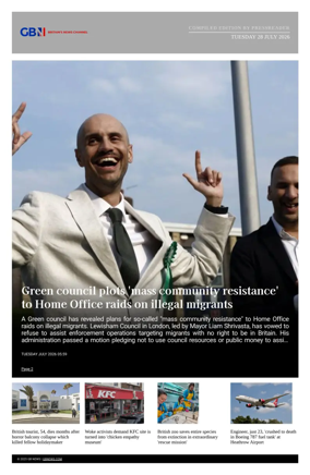 Cover of GB News UK