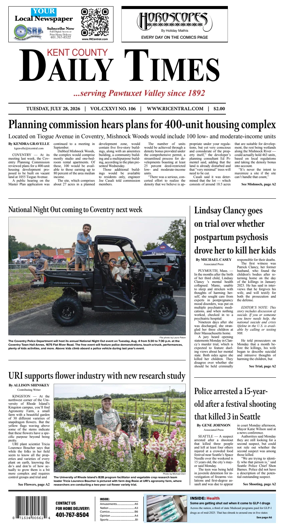 Cover of Kent County Daily Times