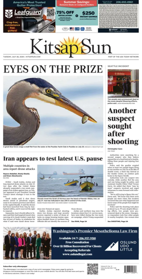 Cover of Kitsap Sun