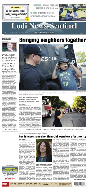 Cover of Lodi News-Sentinel