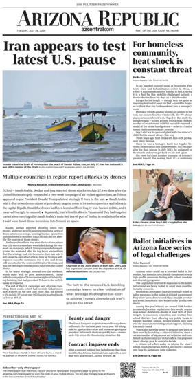 Cover of The Arizona Republic