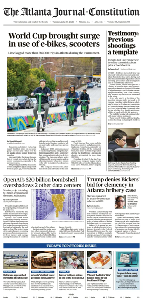 Cover of The Atlanta Journal-Constitution