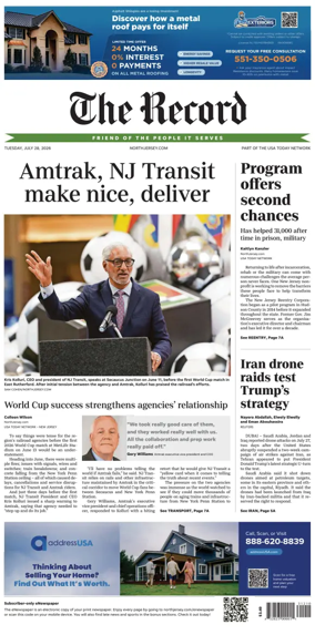 Cover of The Bergen Record