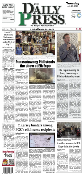 Cover of The Daily Press