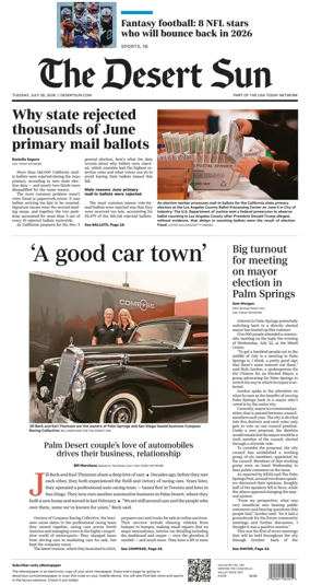 Cover of The Desert Sun