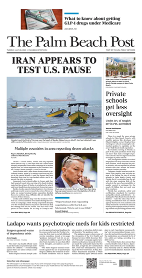 Cover of The Palm Beach Post