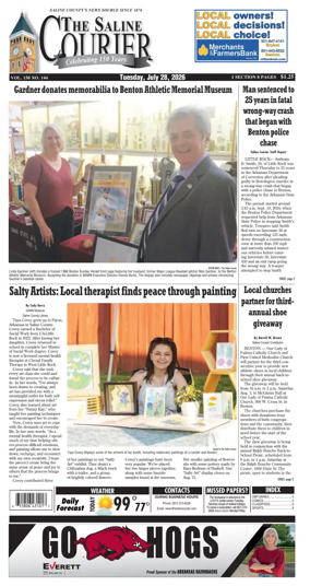 Cover of The Saline Courier