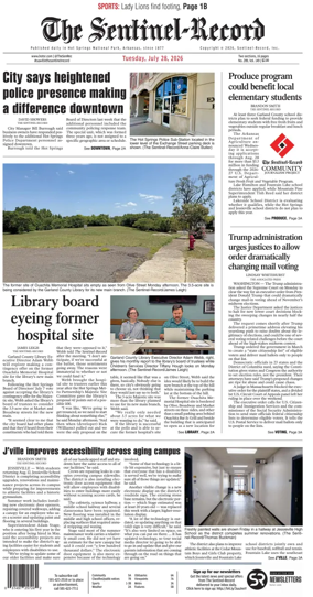 Cover of The Sentinel-Record