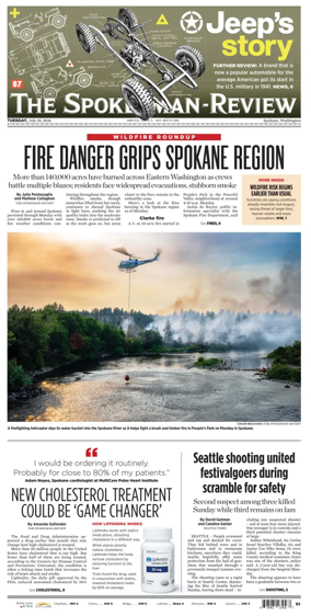 Cover of The Spokesman-Review (Spokane)