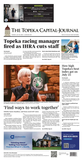 Cover of The Topeka Capital-Journal