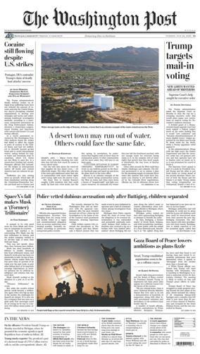 Cover of The Washington Post