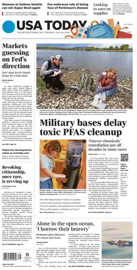 Cover of USA TODAY US Edition
