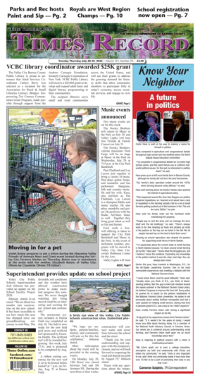 Cover of Valley City Times-Record