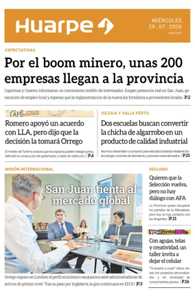 Cover of Diario Huarpe