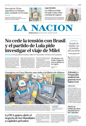 Cover of La Nacion