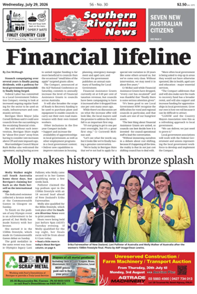Cover of Southern Riverina news