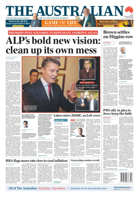 Cover of The Australian