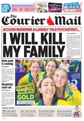 Cover of The Courier-Mail