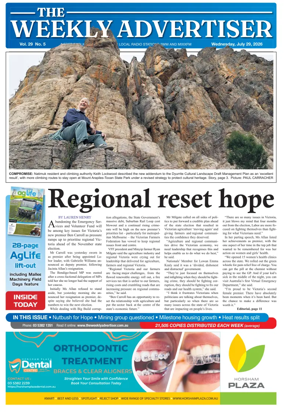 Cover of The Weekly Advertiser Horsham