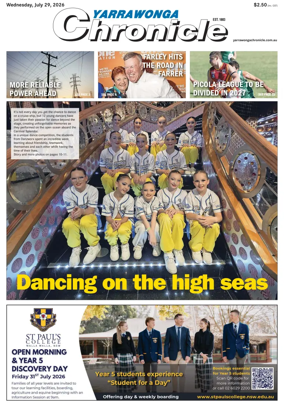 Cover of Yarrawonga Chronicle