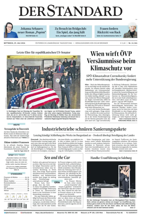 Cover of Der Standard