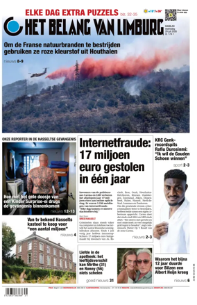 Cover of Het Belang van Limburg