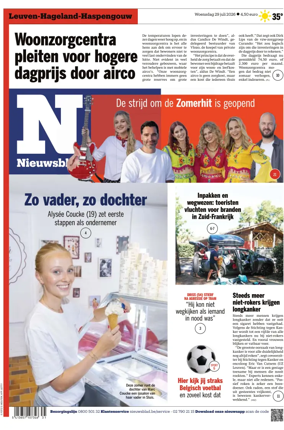 Cover of Het Nieuwsblad