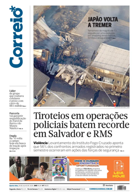 Cover of Correio da Bahia
