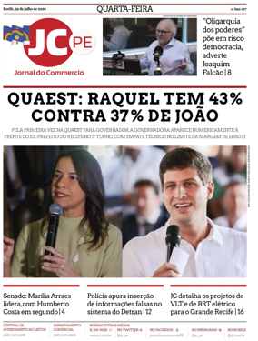 Cover of Jornal do Commercio